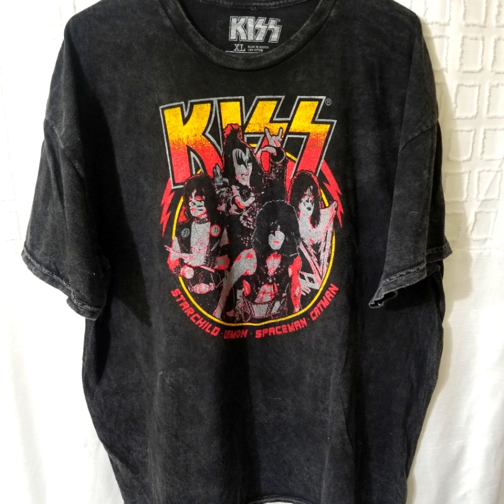 Kiss unisex band tee XL 100% cotton